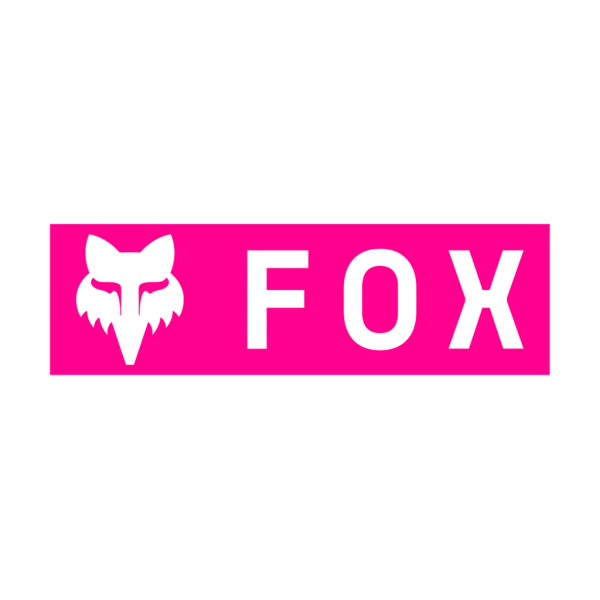 Fox Racing Corporate Logo 3", pink