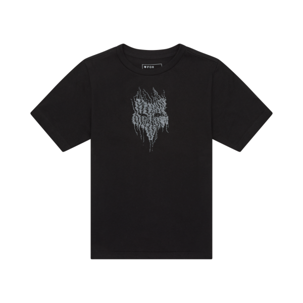 Fox Racing Yth Bark SS Tee, black, YM