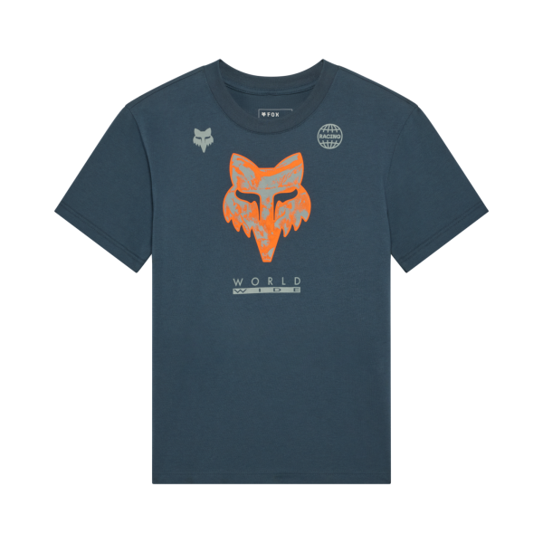Fox Racing W Image Print Ss Tee, deep cobalt