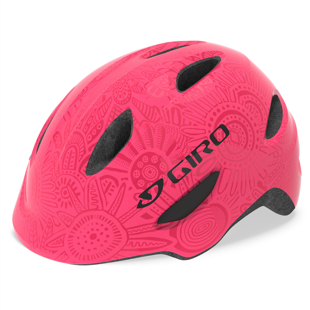 Giro Cycling Helme Scamp Helmet bright pink/pearl,XS
